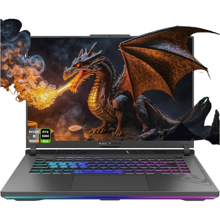 ASUS ROG Strix G18 Gaming Laptop, AMD Ryzen 9-8940HX, 32 GB DDR5 - Main Image