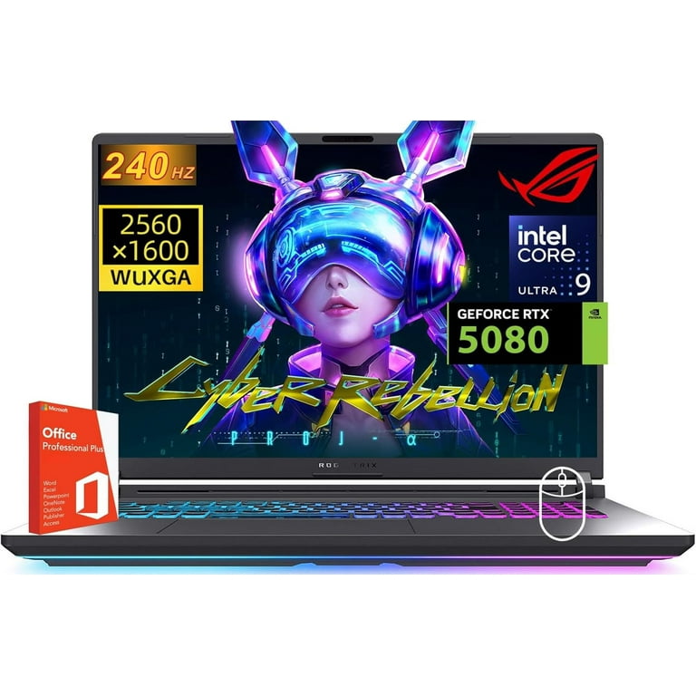 ASUS ROG Strix G18 Gaming Laptop, NVIDIA GeForce RTX 5080, Intel