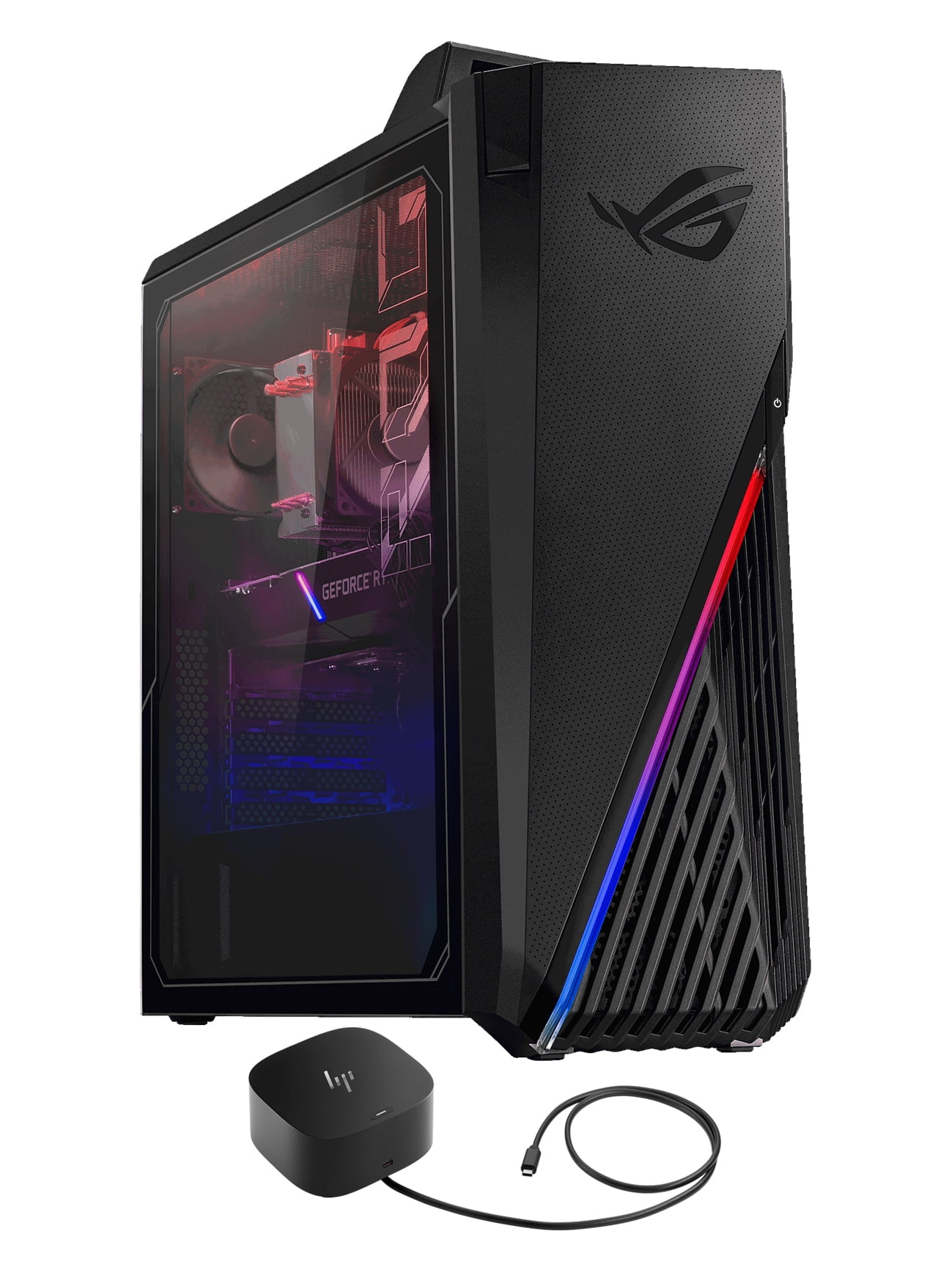 ASUS ROG Strix GA15 Gaming/Entertainment Desktop PC (AMD Ryzen 7 5800X 8-Core, NVIDIA RTX 3070, 32GB RAM, 8TB PCIe SSD, Wifi, USB 3.2, HDMI, Bluetooth, Win 11 Pro)