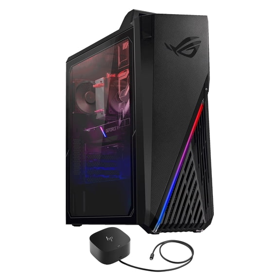 ASUS ROG Strix GA15 Gaming/Entertainment Desktop PC (AMD Ryzen 7 5800X 8-Core, NVIDIA RTX 3070, 64GB RAM, 4TB PCIe SSD, Wifi, USB 3.2, HDMI, Bluetooth, Win 11 Pro)