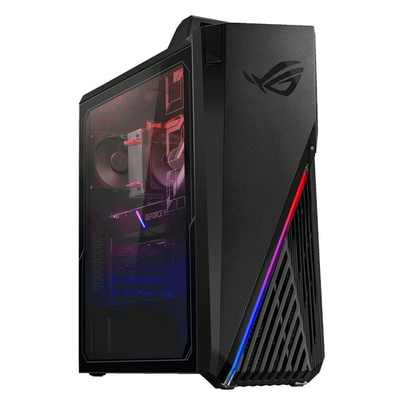 ASUS ROG Strix GA15 Gaming & Entertainment Desktop PC Black (AMD Ryzen 7 5800X 8-Core, 32GB RAM, 8TB PCIe SSD, NVIDIA RTX 3070, Wifi, Bluetooth, 1xUSB 3.0, 3xHDMI, 3 Display Port (DP), Win 10 Pro)