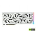 thumbnail image 1 of ASUS ROG Strix GeForce RTX 4090 White Edition Gaming Graphics Card (PCIe 4.0, 24GB GDDR6X, HDMI 2.1a, DisplayPort 1.4a) ROG-STRIX-RTX4090-24G-WHITE, 1 of 5