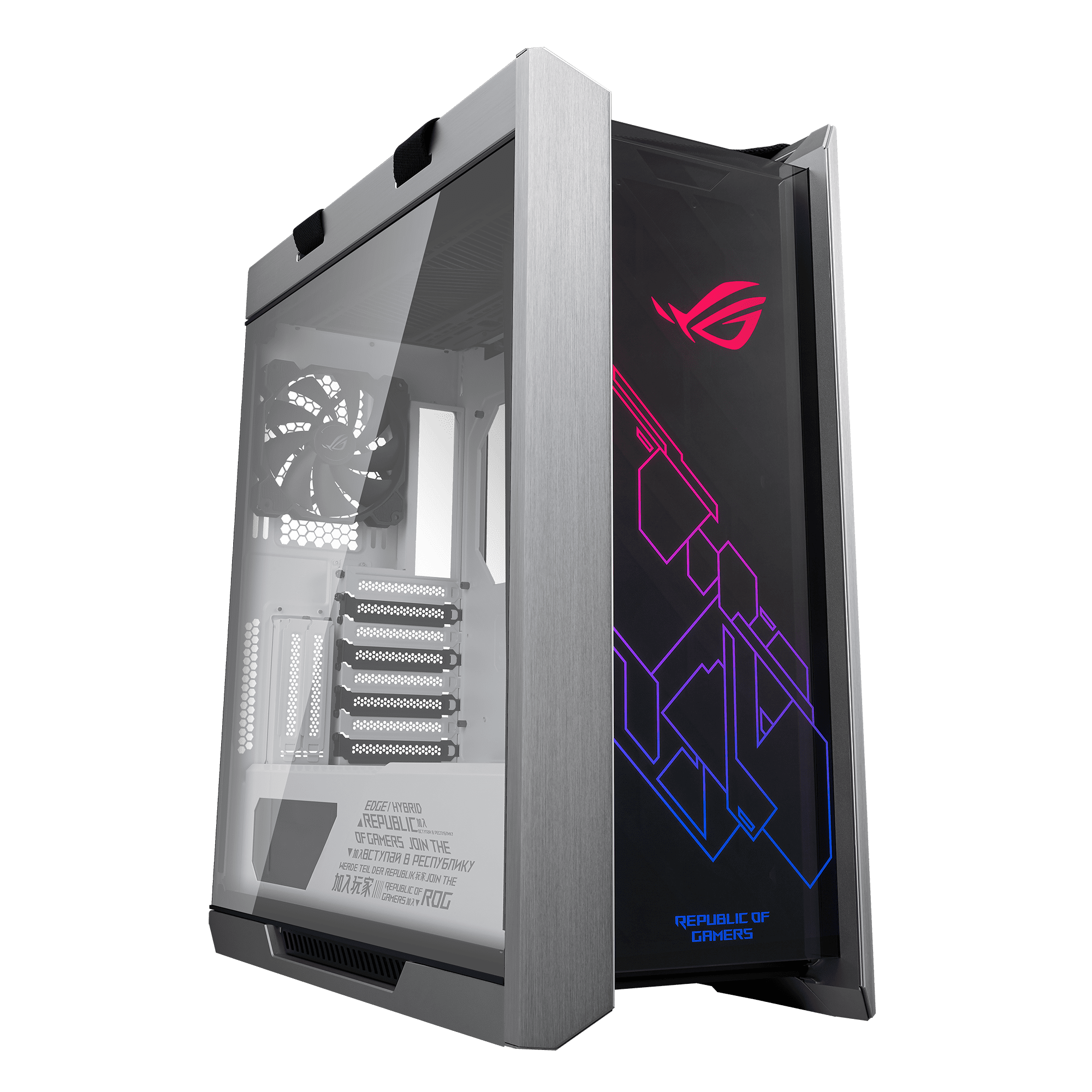 ASUS ROG STRIX HELIOS CASE GX601ケースのみ ASUS ROG Strix Helios GX601 White Edition RGB Mid-Tower