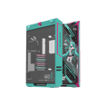 thumbnail image 1 of ASUS ROG Strix Helios II Hatsune Miku Edition Gaming PC Case, with Dual Tempered Glass Side Panels, Support for Graphics Cards up to 450mm Long, Graphics Card Braces and Support for up to 420mm, 1 of 7