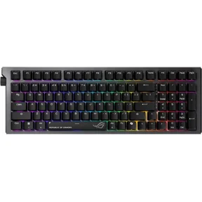 ASUS ROG Strix Morph 96 Wireless Gaming Keyboard, Mechanical Switches, 2.4GHz/Bluetooth, Compact 96% Layout, RGB, PC