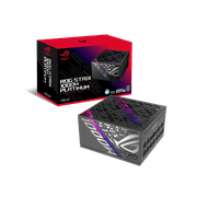 ASUS ROG Strix 1000W Platinum -Fully Modular Power Supply, 80 Plus Platinum Certified, ATX 3.1, Cybenetics Lambda A+, GaN MOSFET, GPU-First Intelligent Voltage Stabilizer