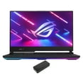 thumbnail image 1 of ASUS ROG Strix SCAR 15 Gaming Laptop (AMD Ryzen 9 5900HX 8-Core, 15.6in 300 Hz Full HD (1920x1080), NVIDIA GeForce RTX 3080, 64GB RAM, 2x4TB PCIe SSD RAID 1  (4TB), Win 11 Pro) with DV4K Dock, 1 of 7