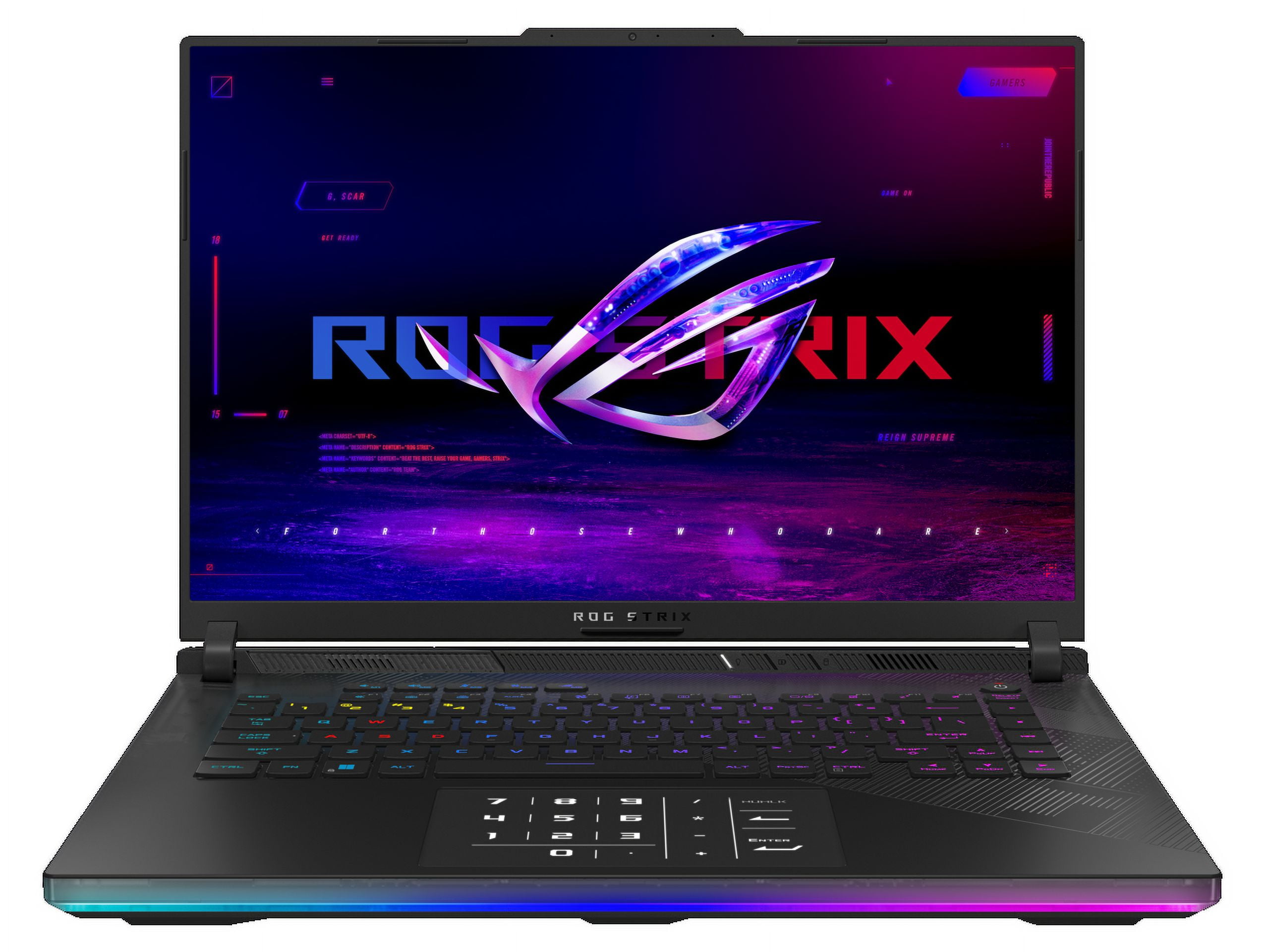 ASUS ROG Strix SCAR 16 Gaming Laptop (2024), 16