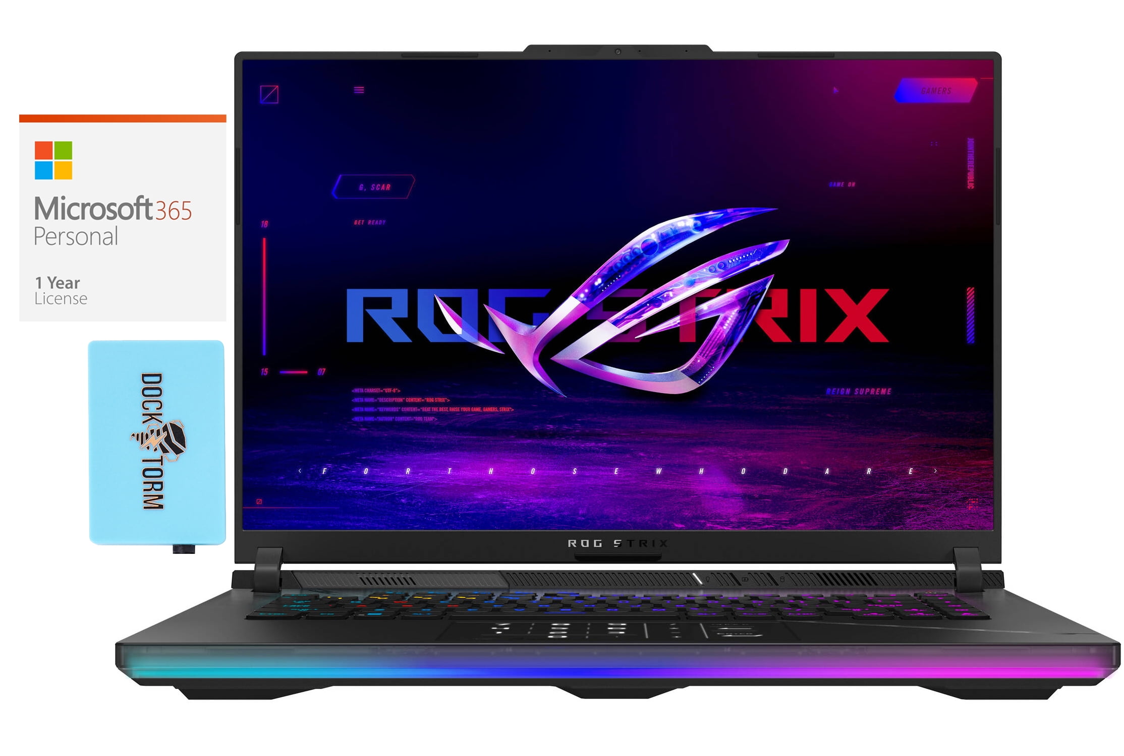 ASUS ROG Strix SCAR 16 G634 Gaming/Entertainment Laptop (Intel i9