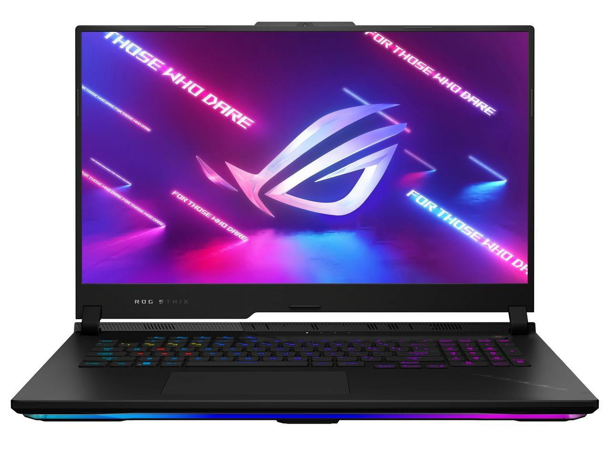 ASUS ROG Strix SCAR 17 (2023) Gaming Laptop, 17.3” QHD 240Hz/3ms, 100% DCI-P3 Display, GeForce RTX 4090, AMD Ryzen 9 7945HX, 32GB DDR5, 1TB PCIe SSD, Wi-Fi 6E, Windows 11 Pro, G733PY-XS96
