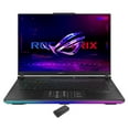 thumbnail image 1 of ASUS ROG Strix SCAR Gaming Laptop (Intel i9-14900HX 24-Core, 16.0in 240 Hz Wide QXGA (2560x1600), GeForce RTX 4080, 64GB DDR5 5600MHz RAM, 2x2TB PCIe SSD RAID 0  (4TB), Win 10 Pro) with USB-C Dock, 1 of 7