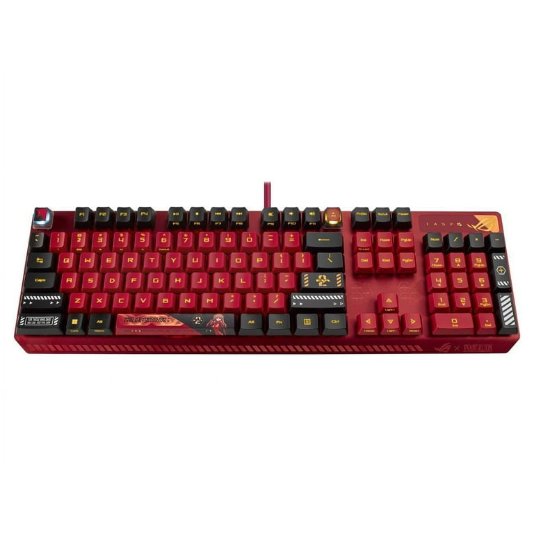 ASUS ROG Strix Scope RX EVA-02, RGB Gaming Keyboard, Blue Optical