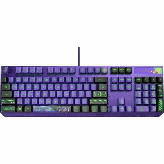 ASUS ROG Strix Scope RX EVA-02 RGB Gaming Keyboard, Red, (IP57 Water Resistant)