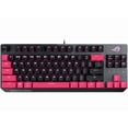 thumbnail image 1 of ASUS ROG Strix Scope TKL Electro Punk Mechanical Gaming Keyboard | Cherry MX Red Switches | 2X Wider Ctrl Key for Greater FPS Precision | Gaming Keyboard for PC | Aura Sync RGB Lighting, Quick-Toggle, 1 of 5
