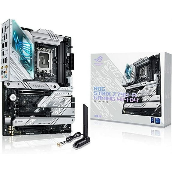 ASUS ROG Strix Z790-A Gaming WiFi D4 LGA1700(Intel®13th&12th Gen) ATX Gaming Motherboard(16+1 Power Stages,DDR4,4xM.2 Slots, PCIe® 5.0,WiFi 6E,USB 3.2 Gen 2x2 Type-C® with PD 3.0 up to 30W)
