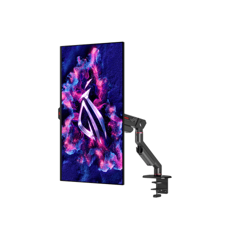 ASUS ROG Swift 27" (26.5" viewable) 1440P OLED DSC Gaming Monitor (PG27AQDM-R) - QHD (2560x1440) 240Hz, 0.03ms, G-SYNC Compatible, 99% DCI-P3, True 10-bit, Monitor Arm Included