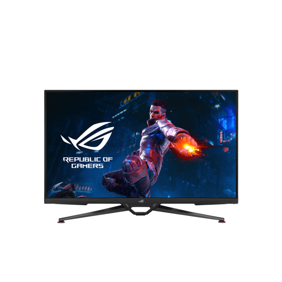 Restored ASUS ROG Swift 38" 4K HDMI 2.1 HDR DSC Gaming Monitor (PG38UQ) - UHD (3840 x 2160), 144Hz, 1ms, Fast IPS, G-SYNC Compatible, Speakers, FreeSync Premium Pro, DisplayPort, DisplayHDR600, 98% DCI-P3