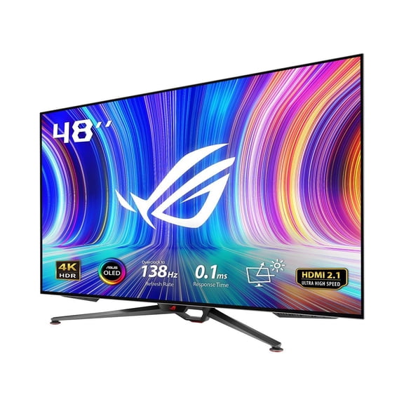 Restored Asus ROG SWIFT PG48UQ 47.5" 4K UHD Gaming OLED Monitor