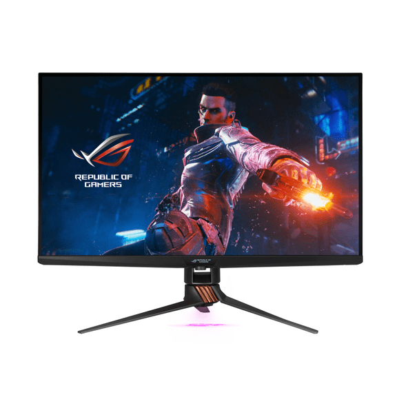 ASUS ROG Swift 32 4K HDR 144Hz DSC Gaming Monitor (PG32UQX) - UHD (3840 x 2160), Mini-LED IPS, G-SYNC Ultimate, Local dimming, Quantum Dot technology, DisplayHDR 1400, Eye Care, DisplayPort, HDMI