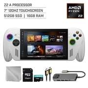 ASUS ROG Xbox Ally 512GB AMD Ryzen Z2 A CPU Gaming Handheld 7-inch Touchscreen 120Hz, Mytrix Hub, 128GB MicroSD Card, 4 Accessories 5 in 1 Bundle