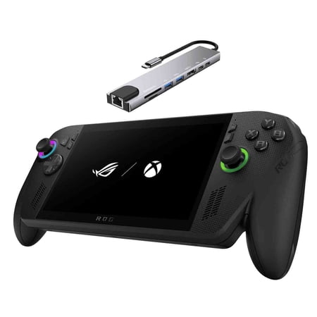 ASUS ROG Xbox Ally X 7" FHD 120Hz Gaming Handheld, AMD Ryzen AI Z2 Extreme, 24GB RAM, 1TB SSD - Windows USB C HUB
