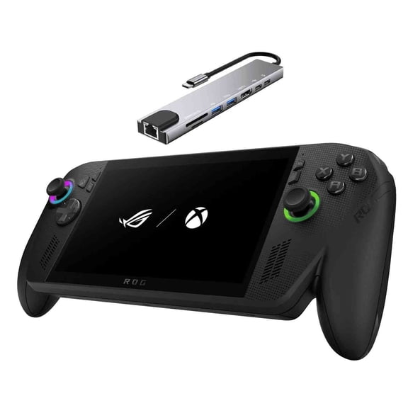 ASUS ROG Xbox Ally X 7" FHD 120Hz Gaming Handheld, AMD Ryzen AI Z2 Extreme, 24GB RAM, 1TB SSD - Windows USB C HUB