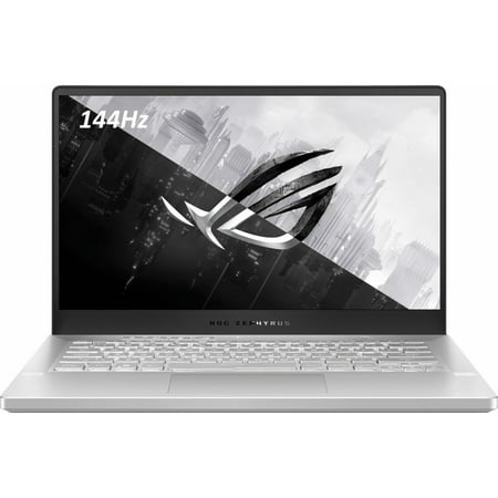 ASUS - ROG Zephyrus 14" Gaming Laptop - AMD Ryzen 9 - 16GB Memory - NVIDIA GeForce RTX 3060 - 1TB SSD - Moonlight White - Moonlight White Notebook GA401QM-211.ZG14