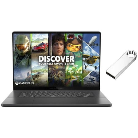 Asus ROG Zephyrus 16" OLED QHD 240Hz Gaming Laptop | Intel Core Ultra 9 185H | GeForce RTX 4070 | Backlit | Copilot AI | 16GB RAM DDR5 | 2TB SSD |Windows 11 Home |Bundle with 64GB USB Flash Drive
