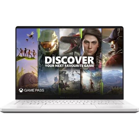 Asus ROG Zephyrus G14 14" Gaming Laptop, AMD Ryzen 9 8945HS, 32GB RAM, NVIDIA GeForce RTX 4070 8 GB, 1TB SSD, Windows 11 Home, GA403UI-G14.R94070
