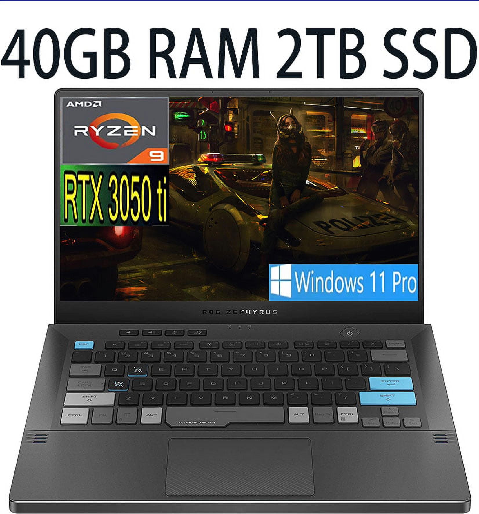 ASUS ROG Zephyrus G14 14 Special Edition Gaming Laptop, AMD 8-Core 