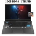 thumbnail image 1 of ASUS ROG Zephyrus G14 Alan Walker Special Edition Gaming Laptop 14" WQHD IPS 120Hz Display AMD Octa-Core Ryzen 9 5900HS Processor 16GB DDR4 1TB SSD GeForce RTX 3050 Ti 4GB Backlit Keyboard HDMI Win10, 1 of 7
