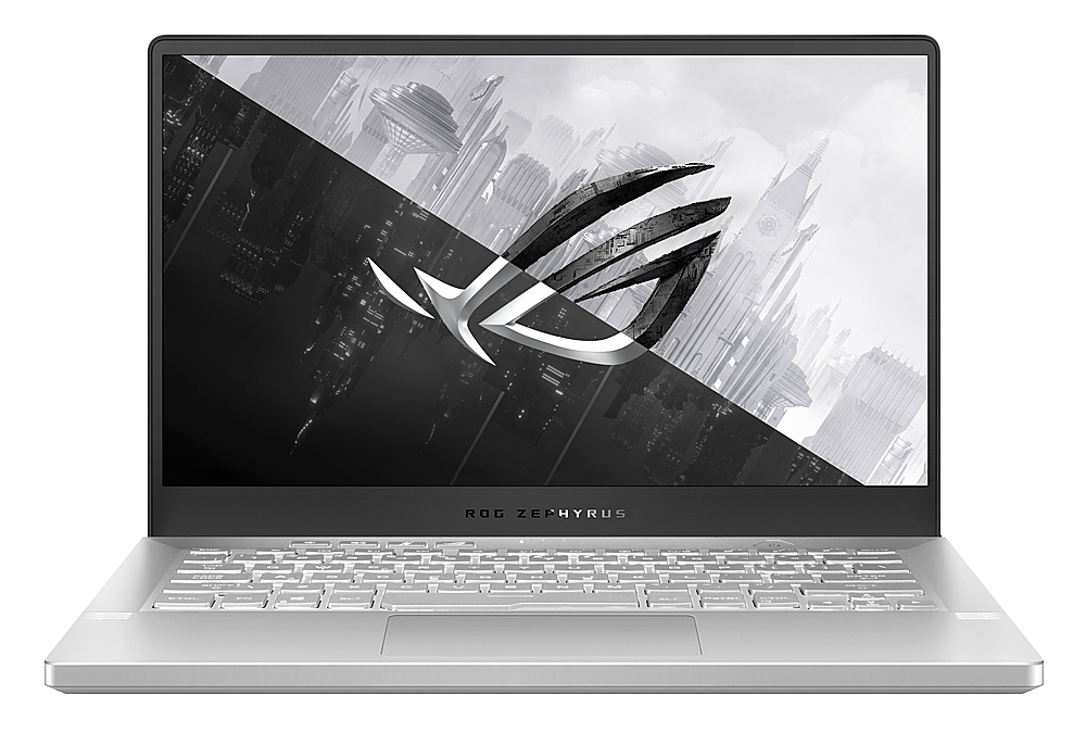 ASUS ROG Zephyrus G14 AniMe Matrix Gaming and Entertainment Laptop (AMD Ryzen 9 4900HS 8-Core, 24GB RAM, 256GB PCIe SSD, 14.0" QHD (2560x1440), NVIDIA RTX 2060 Max-Q, Wifi, Bluetooth, Win 10 Pro) - image 1 of 5