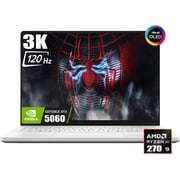 ASUS ROG Zephyrus G14 Gaming Laptop, 14 2880 x 1800 3K 120Hz ROG Nebula Display, AMD Ryzen 9 270, NVIDIA GeForce RTX 5060 8GB GDDR7, RGB Backlit KB, Win11 Home16GB DDR5 / 1TB SSD