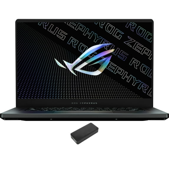 ASUS ROG Zephyrus G15 Gaming/Business Laptop (AMD Ryzen 9 5900HS 8-Core, 15.6in 165 Hz 2560x1440, NVIDIA GeForce RTX 3080, 24GB RAM, 1TB PCIe SSD, Win 11 Home) with DV4K Dock