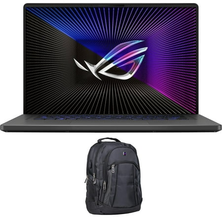 ASUS ROG Zephyrus G16 Gaming/Entertainment Laptop (Intel i7-13620H 10-Core, 16.0in 165 Hz Full HD (1920x1080), GeForce RTX 4070, 16GB RAM, 512GB PCIe SSD, Win 11 Pro) with Premium Backpack