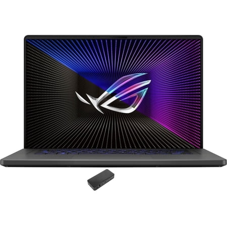 ASUS ROG Zephyrus G16 Gaming/Entertainment Laptop (Intel i7-13620H 10-Core, 16.0in 165 Hz Full HD (1920x1080), GeForce RTX 4070, 48GB RAM, 4TB PCIe SSD, Backlit KB, Win 11 Home) with USB-C Dock