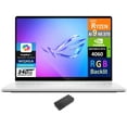 thumbnail image 1 of ASUS ROG Zephyrus G16 Gaming Laptop 16.0in 240Hz AMOLED WQXGA Display (AMD Ryzen AI 9 HX 370, GeForce RTX 4060 8GB, 16GB LPDDR5X, 4TB PCIe SSD, RGB KB, WiFi 7, Webcam, Win 11 Home) w/USB-C Dock, 1 of 6