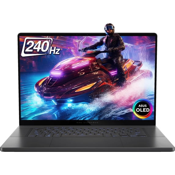 ASUS ROG Zephyrus G16 Gaming Laptop, Intel Ultra 9-185H, 32 GB DDR5 RAM, 4 TB PCIe SSD, 16" WQXGA (2560x1600), Nvidia G-force RTX 4080, W11 Home