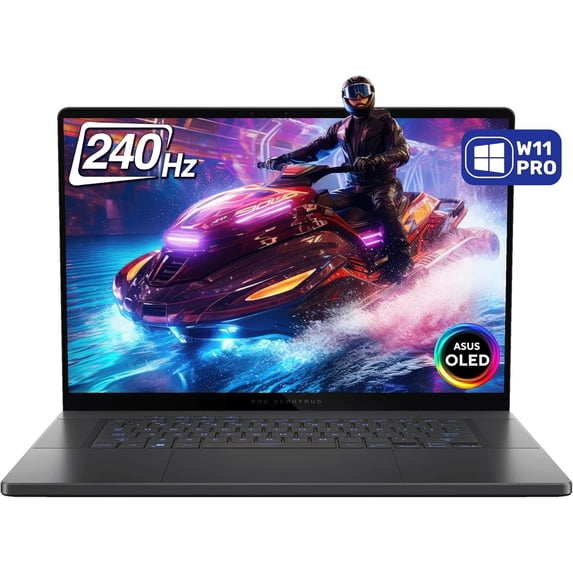 ASUS ROG Zephyrus G16 Gaming Laptop, Intel Ultra 9-185H, 32 GB DDR5 RAM, 4 TB PCIe SSD, 16" WQXGA (2560x1600), Nvidia G-force RTX 4080, W11 Pro