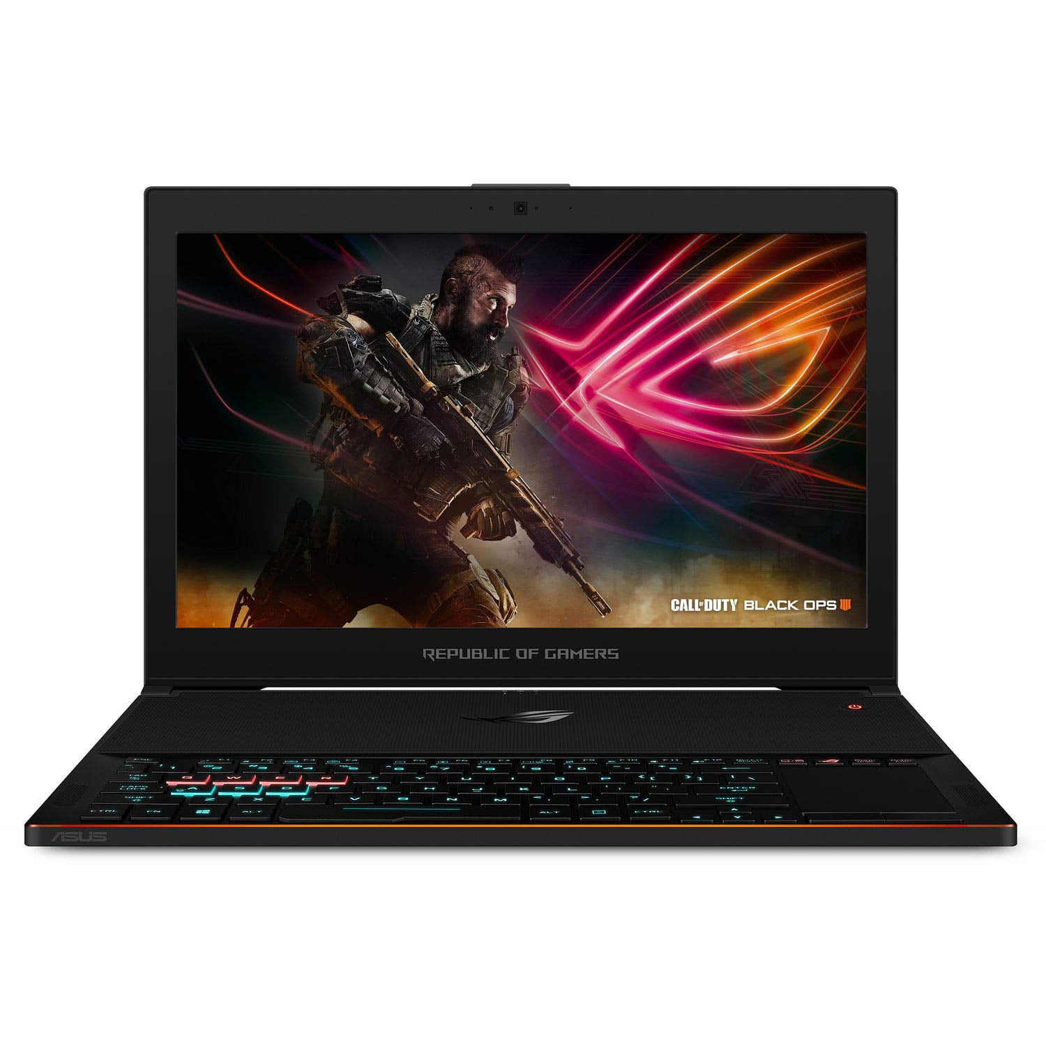 ASUS ROG Zephyrus GX501 Ultra Slim Gaming Laptop 15.6 FHD 144Hz 3ms IPS Type G SYNC GeForce GTX 1080 Intel Core i7 8750H 16GB DDR4 512GB PCIe SSD Win 10 Pro GX501GI XS74 Walmart