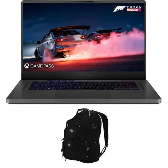 ASUS ROG Zephyrus Gaming/Entertainment Laptop (AMD Ryzen 9 6900HS 8-Core, 15.6in 165Hz 2K Quad HD (2560x1440), GeForce RTX 3060, Win 11 Home) with Backpack