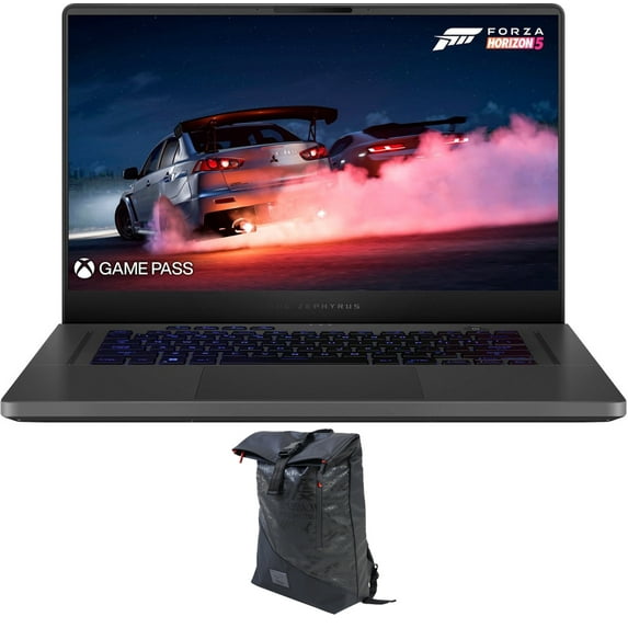 ASUS ROG Zephyrus Gaming/Entertainment Laptop (AMD Ryzen 9 6900HS 8-Core, 15.6in 165Hz 2K Quad HD (2560x1440), GeForce RTX 3060, Win 11 Home) with Voyager Backpack