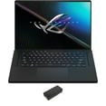 thumbnail image 1 of ASUS ROG Zephyrus M16 Gaming Laptop (Intel i7-12700H 14-Core, 16.0in 165Hz Wide UXGA (1920x1200), NVIDIA GeForce RTX 3060, 24GB DDR5 4800MHz RAM, 512GB PCIe SSD, Backlit KB, Win 11 Pro) with DV4K Dock, 1 of 7