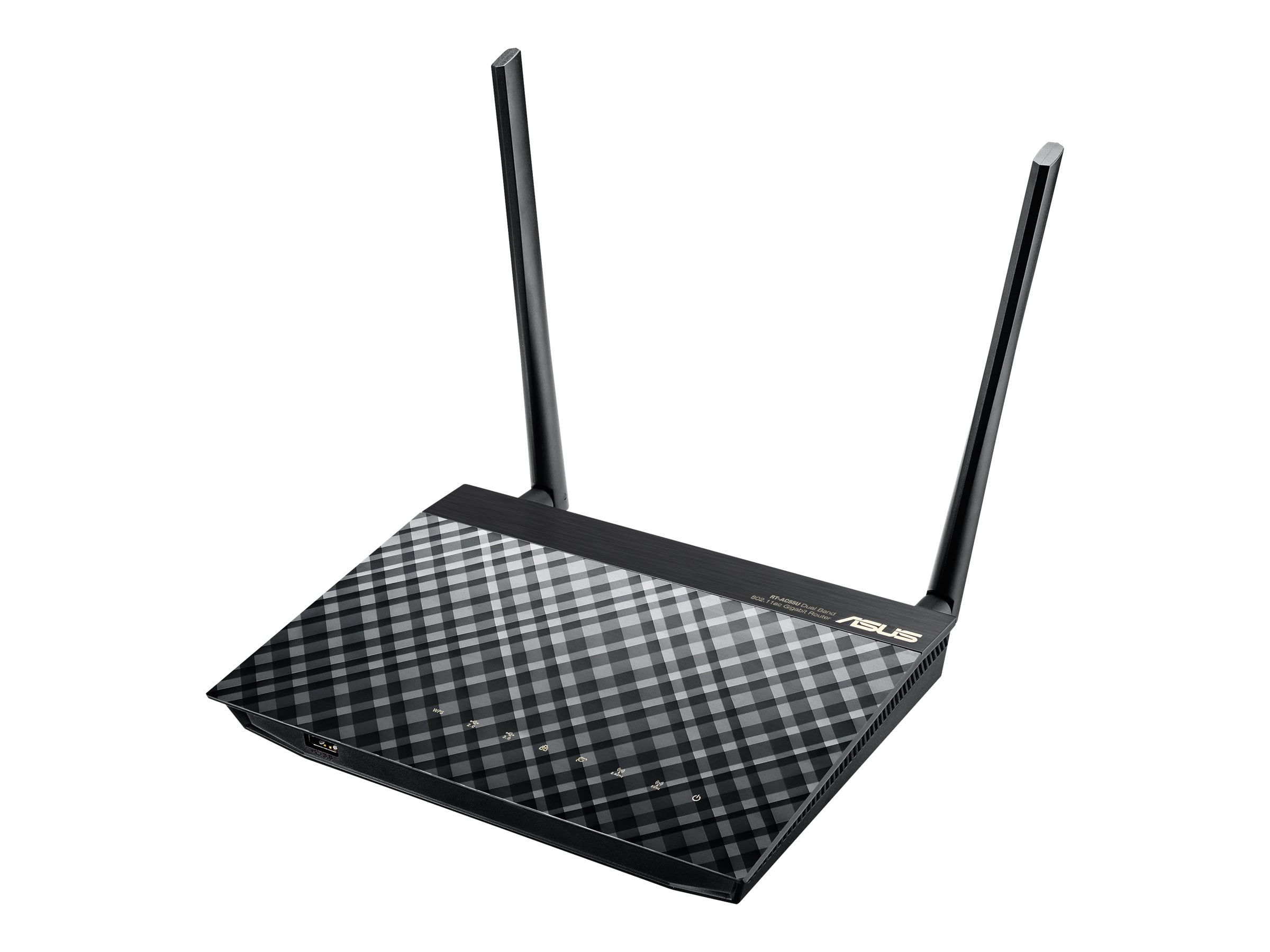 ASUS RT-AC55U - Wireless router - 4-port switch - GigE - Wi-Fi 5 - Dual ...