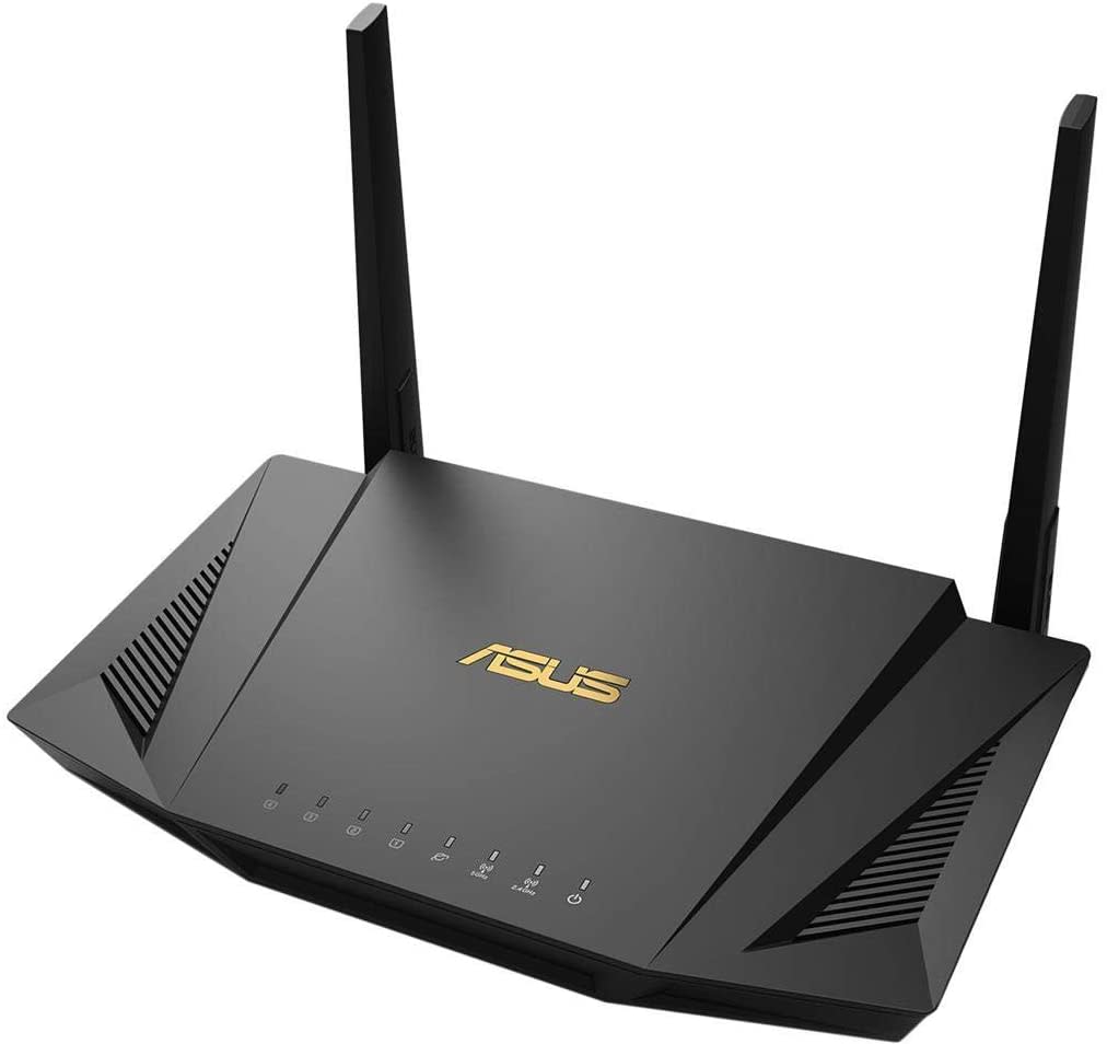 ASUS RT-AX56U - Wireless router - 4-port switch - 1GbE - Wi-Fi 6 - Dual Band - image 1 of 3