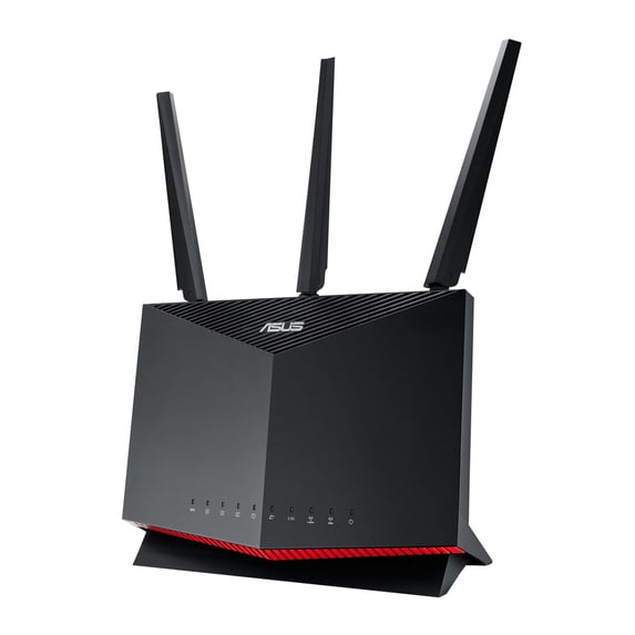 ASUS RT-AX86U (AX5700) Dual Band WiFi 6 Extendable Gaming Router, 2.5G Port, Mobile Game Mode, Port Forwarding, Subscription-free Network Security, Instant Guard, VPN, AiMesh Compatible