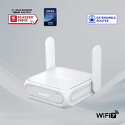 ASUS RT-BE58 Go Dual-band WiFi 7 Portable Travel Router, 3600 Mbps, 4G/5G Tethering, Public WiFi WISP Mode, 2.5G Port, Advanced Network Security & VPNs, RV/Cruise/Mobile, USB-C Power Delivery