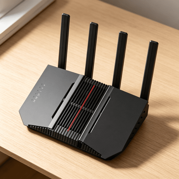 ASUS RT-BE92U BE9700 Tri-Band WiFi 7 Router, Supports New 320MHz Bandwidth & 4096-QAM, MLO, AI WAN Detection, AiMesh Support, Subscription-Free Network Security & Comprehensive VPN Features