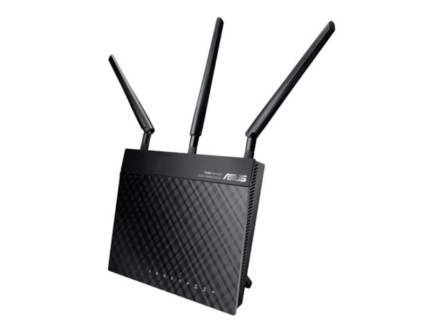 ASUS RT-N66R - Wireless router - 4-port switch - GigE - 802.11a/b/g/n - Dual Band