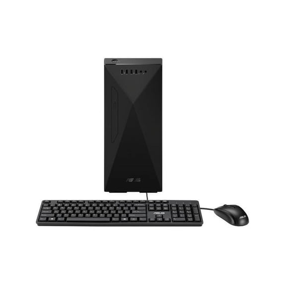 ASUS S501MD Desktop PC, Intel Core i7-12700, 16GB DDR4 RAM, 512GB PCIe SSD, Wi-Fi 6, Windows 11 Home, Black, S501MD-DB704